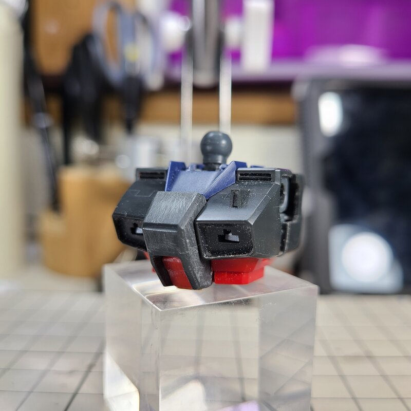 SD ジム・クゥエル 製作中