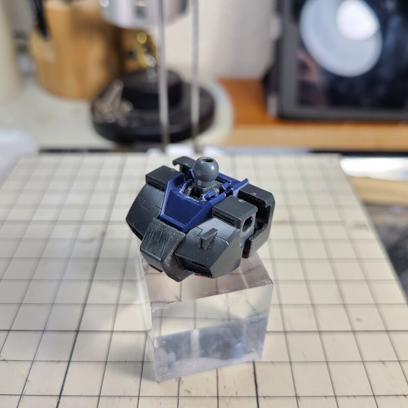 SD ジム・クゥエル 製作中