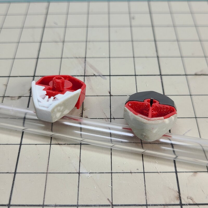 SD ジム・クゥエル 製作中
