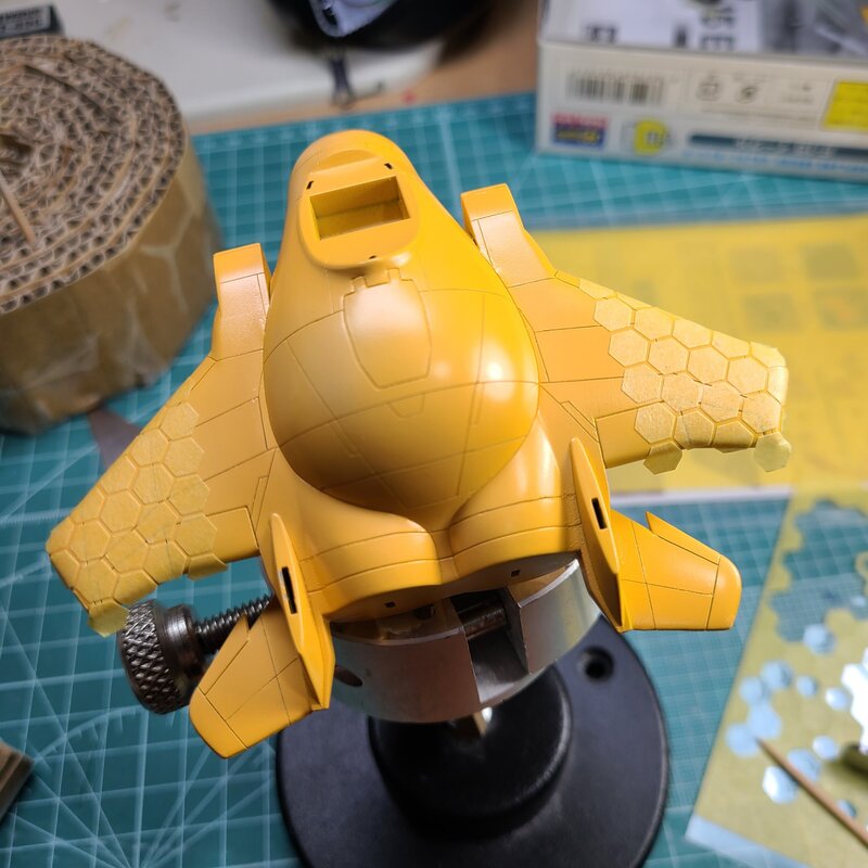 たまごひこーき F-15J-ANM イーグル 製作 その5 塗装進みました