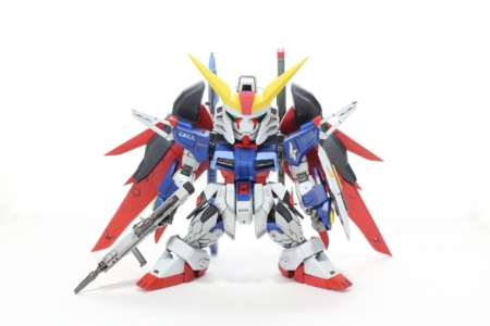 SD デスティニーガンダム(『機動戦士ガンダムSEED DESTINY』より) 完成