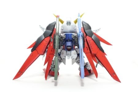 SD デスティニーガンダム(『機動戦士ガンダムSEED DESTINY』より) 完成
