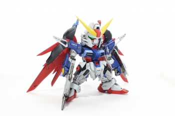 SD デスティニーガンダム(『機動戦士ガンダムSEED DESTINY』より) 完成