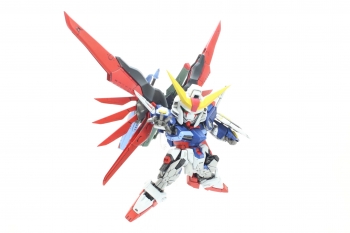 SD デスティニーガンダム(『機動戦士ガンダムSEED DESTINY』より) 完成