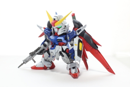 SD デスティニーガンダム(『機動戦士ガンダムSEED DESTINY』より) 完成