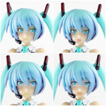 コトブキヤ フレームミュージック・ガール ハンドスケール 初音ミク 完成