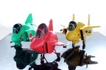 たまごひこーき ガーリー・エアフォース グリペン イーグル ファントム 完成