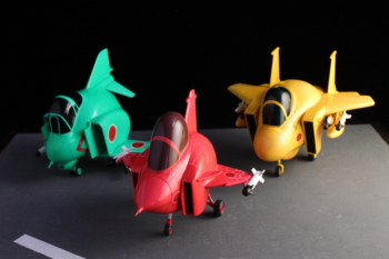 たまごひこーき ガーリー・エアフォース グリペン イーグル ファントム 完成