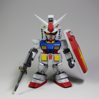 SD RX-78-2 ガンダム(2016年ver.) 完成
