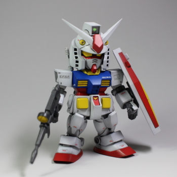 SD RX-78-2 ガンダム(2016年ver.) 完成