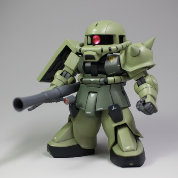 SD MS-06 量産型ザク 完成