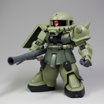 SD MS-06 量産型ザク 完成