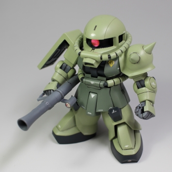 SD MS-06 量産型ザク 完成