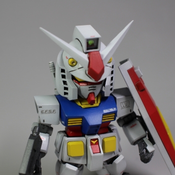 SD RX-78-2 ガンダム(2016年ver.) 完成